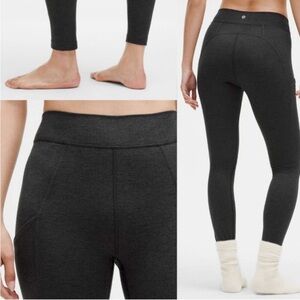 Lululemon Soft Sueded High-Rise Tight 25”Women’s Size 12